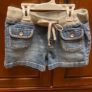Justice jean shorts